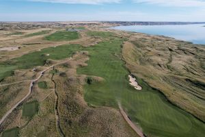 Sutton Bay 8th Aerial Fairway